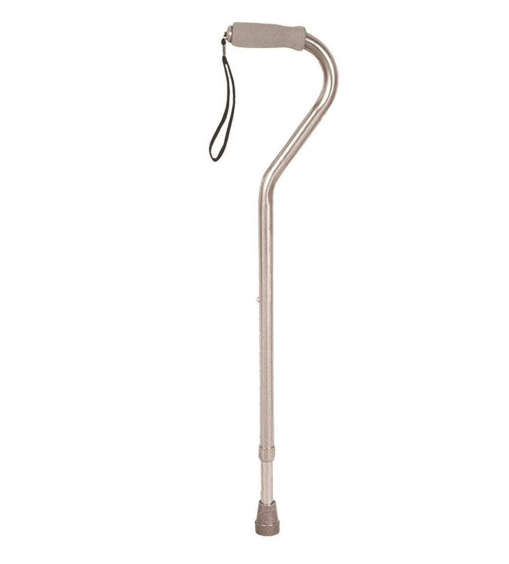 Lumex Aluminum Adjustable Offset Cane, Nitrile Grip