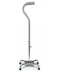 Lumex Quad Cane, Large Base, Aluminum